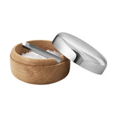 Alfredo Salt Jar, Mirror & Oak Wood